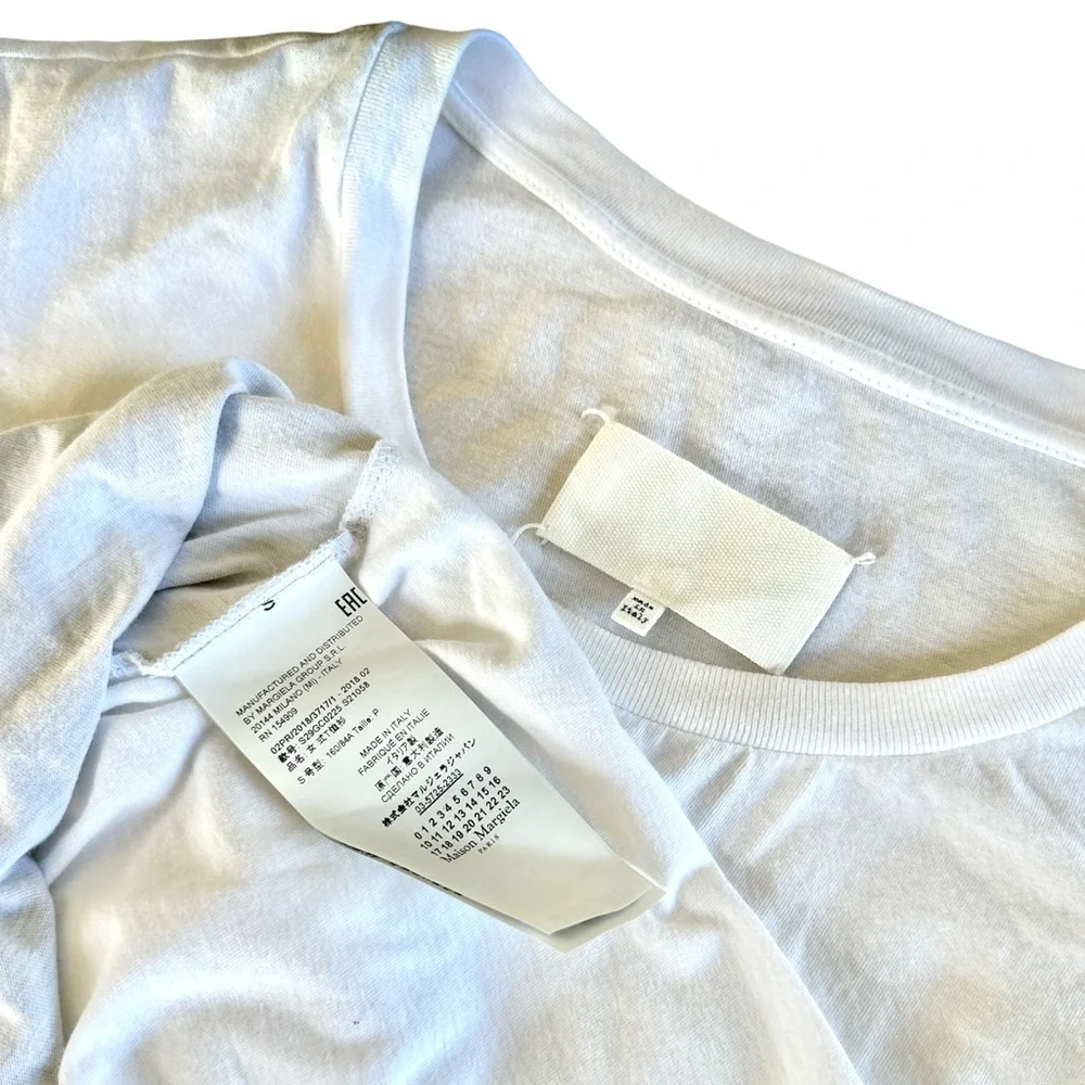 NWOT Maison Margiela Trompe L’oeil Trench Coat T-Shirt - Picture 4 of 7